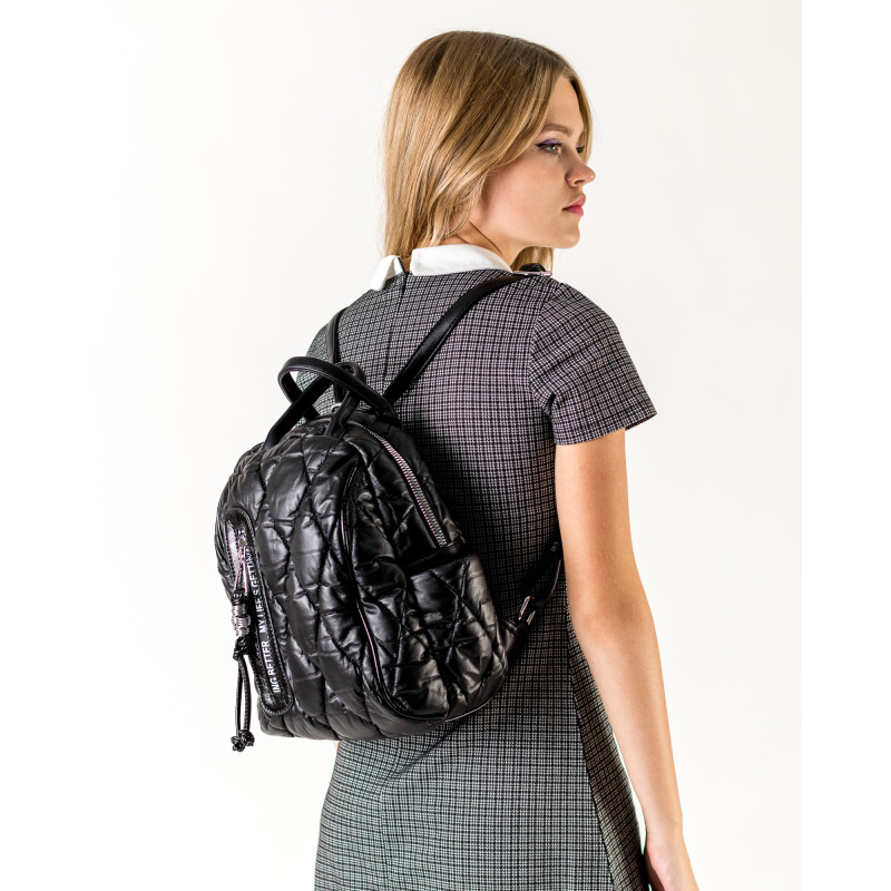 Рюукзак жіночий чорний Polina 6299 S