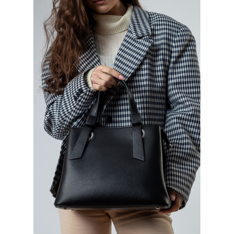 Сумка женская черная Polina 6552 S