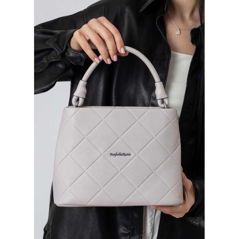Женская сумка серого цвета Farfalla 6560-B S