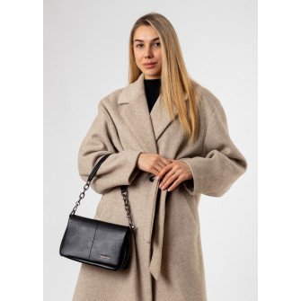 Сумка женская черная Polina 6689-A S