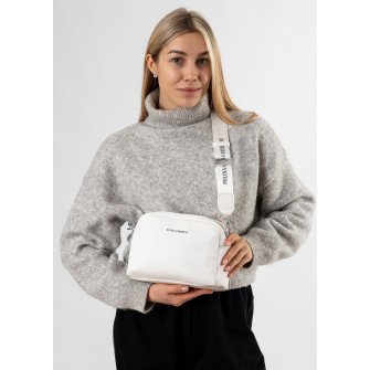 Сумка жіноча маленька біла Polina 6742 S Сумка жіноча маленька біла Polina 6742 S