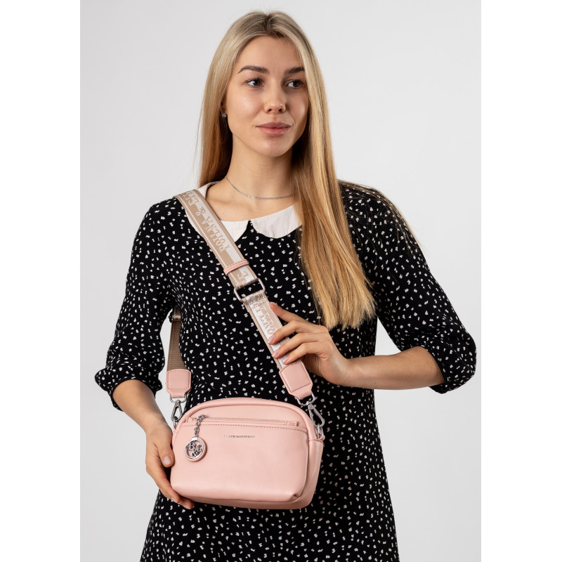 Сумка женская маленькая пудровая Polina 6750-A S