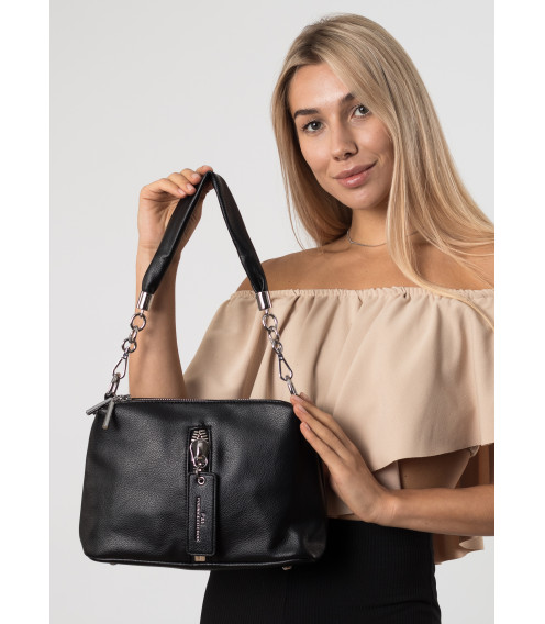 Сумка женская черная Polina 6839 S