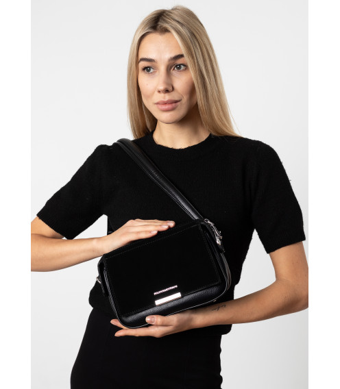 Сумка женская черная Polina 6846 S
