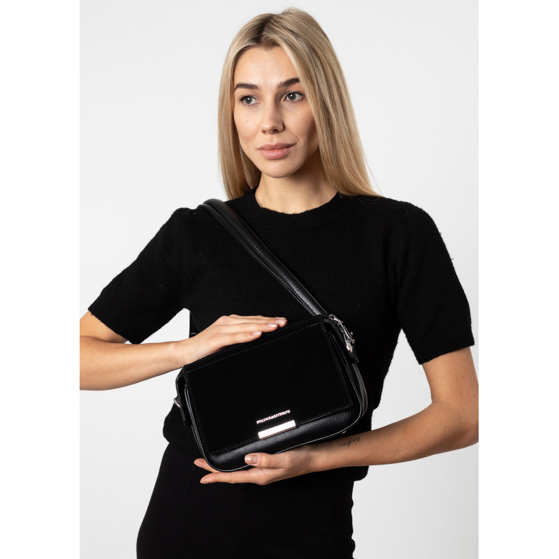 Сумка женская черная Polina 6846 S