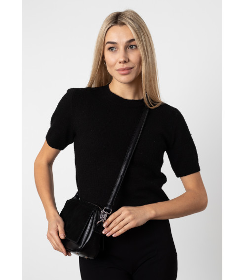 Сумка женская черная Polina 6846 S