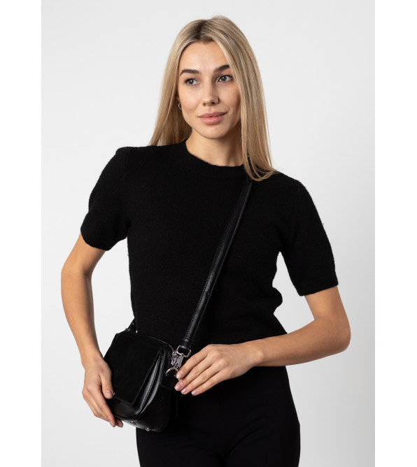 Сумка женская черная Polina 6846 S