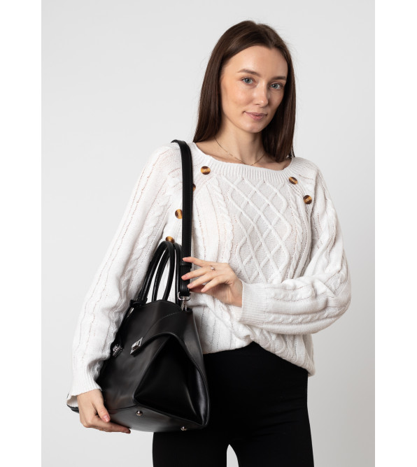 Сумка женская черная Polina 6850 S