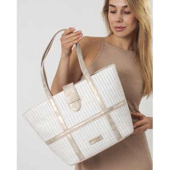 Сумка велика бежева Remonte 7283 S