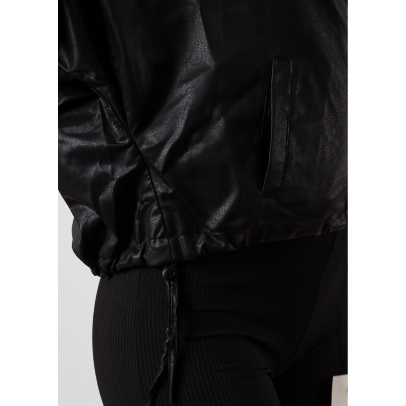 Куртка женская черная короткая Ximo К773