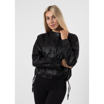 Куртка женская черная короткая Ximo К773