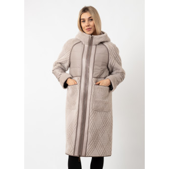 Женское пальто демисезонное двухстороннее MissLynx К839