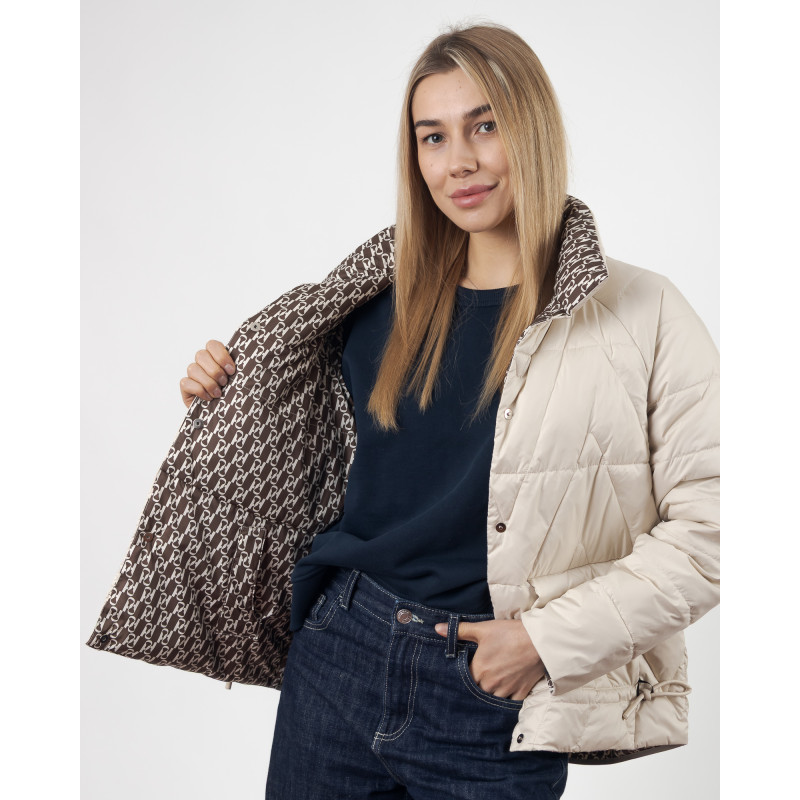 Куртка жіноча демісезонна двохстороння Vivi lona К859