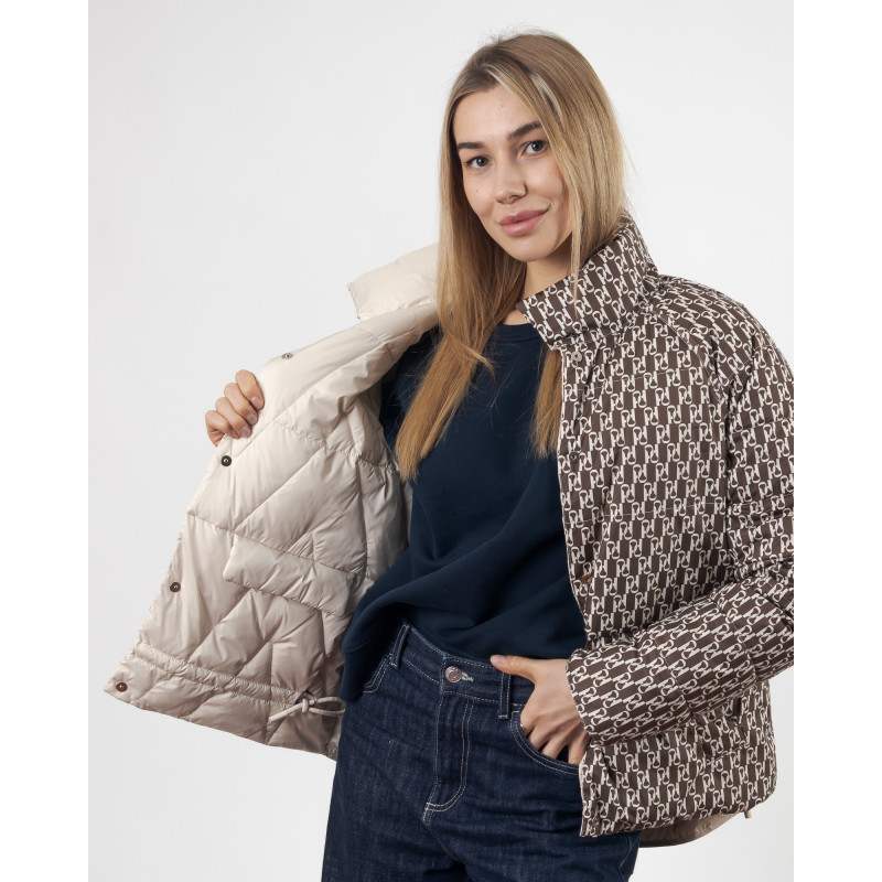 Куртка жіноча демісезонна двохстороння Vivi lona К859