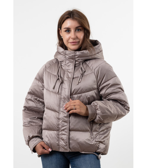 Куртка женская демисезонная с капюшоном Vivi lona К862