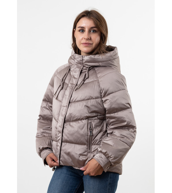 Куртка женская демисезонная с капюшоном Vivi lona К862