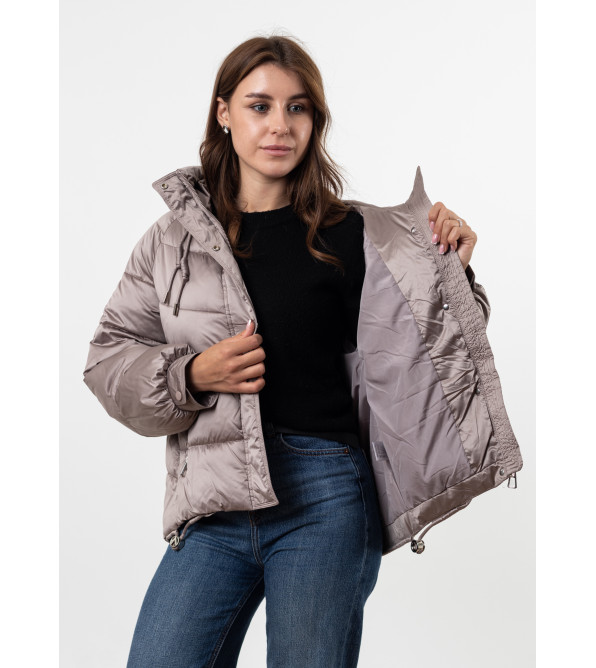 Куртка женская демисезонная с капюшоном Vivi lona К862