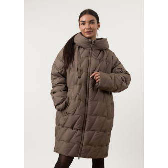 Куртка  женский цвета капучино Snow Owl К928