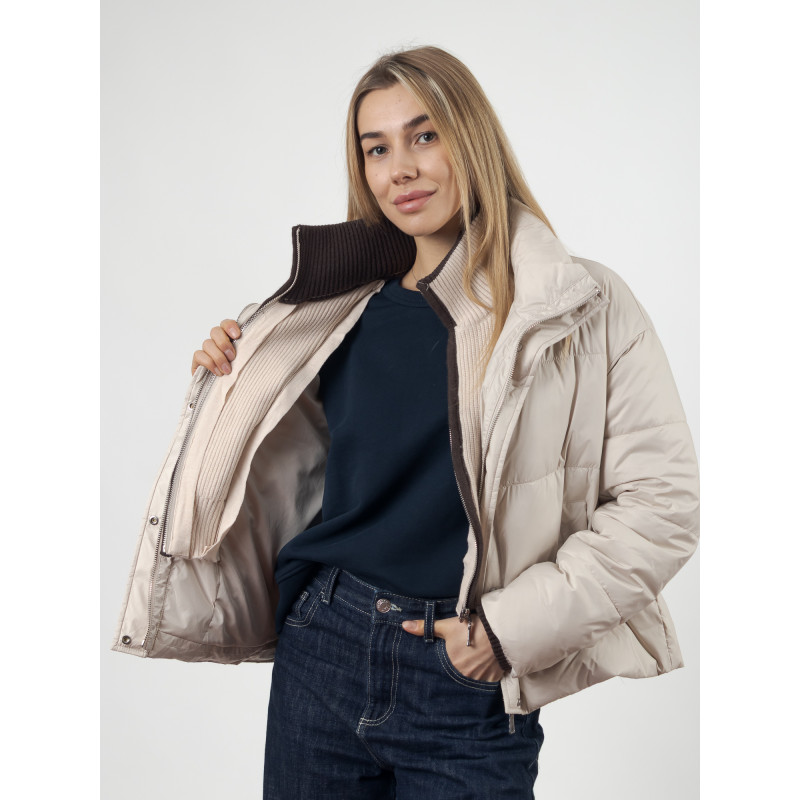 Куртка жіноча демісезонна світла Vivi lona К972