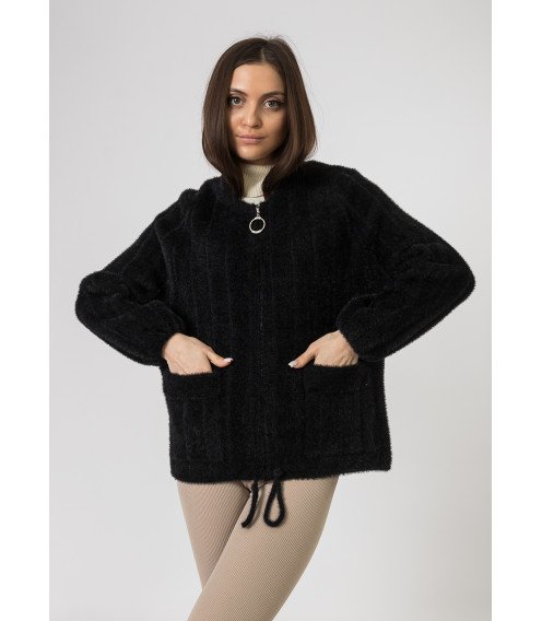 Кордиган женский черный весенний К694