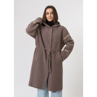 Кардтган женский з капюшоном длинный К698-А