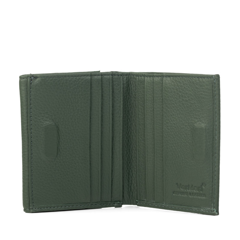Кошелек кожаный оливковый VerMari 7002-B S