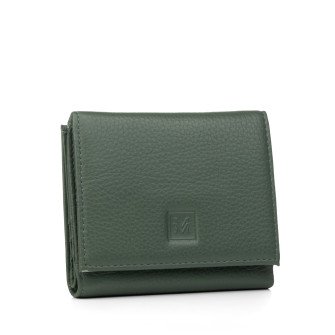Кошелек кожаный оливковый VerMari 7002-B S