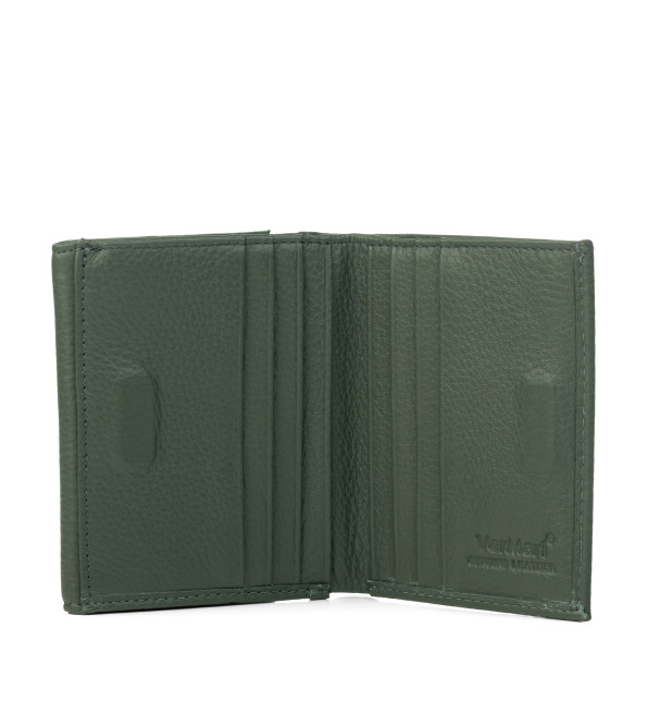Гаманець шкіряний оливковий VerMari 7002-B S