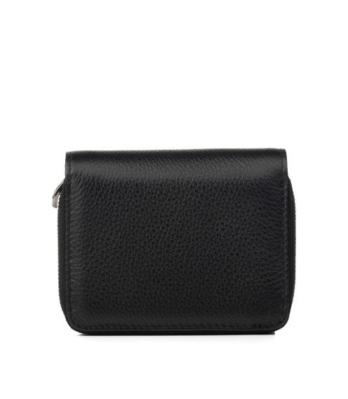 Гаманець жіночий шкіряний чорний VerMari 7006 S