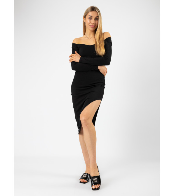 Шлепанцы женские черные лакированные на каблуке Lady marcia 1280Л