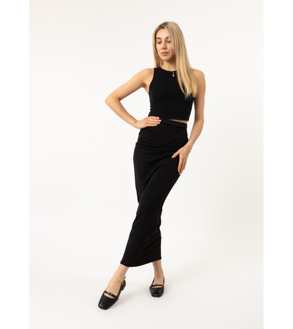 Босоніжки жіночі чорні шкіряні Lady Marcia 1401Л-А