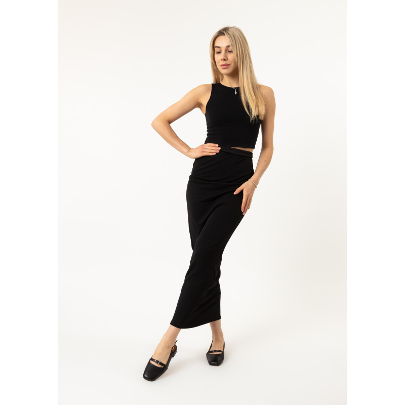 Босоніжки жіночі чорні шкіряні Lady Marcia 1401Л-А