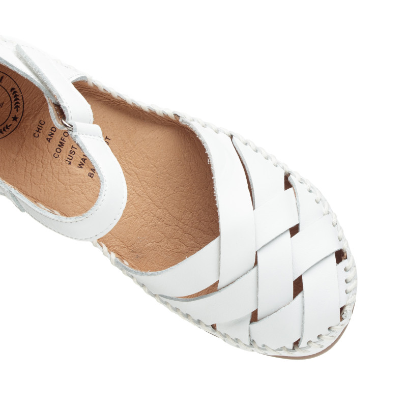 Босоножки женские белые Meegocomfort 1676Л