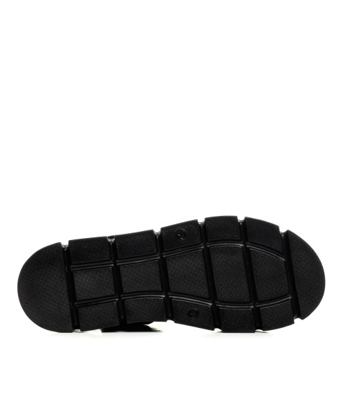 Босоножки женские кожаные на платформе Evromoda 1387ЛZ