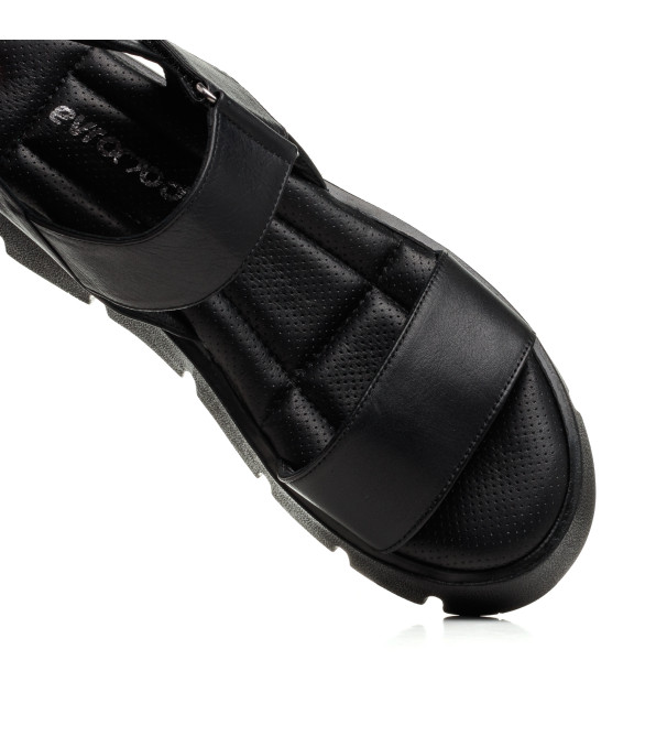 Босоножки женские кожаные на платформе Evromoda 1387ЛZ