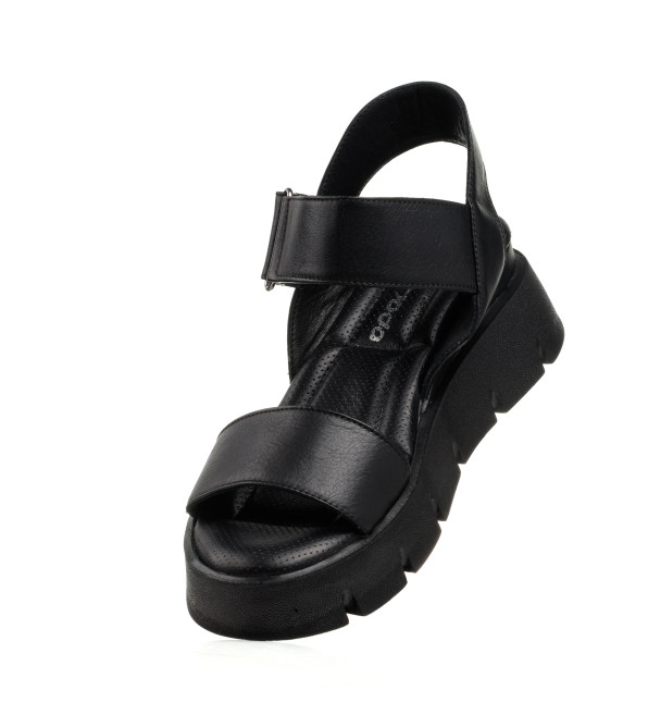 Босоножки женские кожаные на платформе Evromoda 1387ЛZ