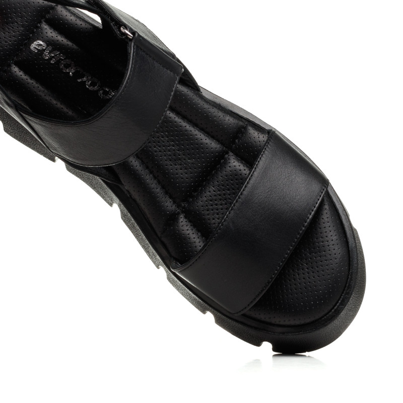 Босоножки женские кожаные на платформе Evromoda 1387ЛZ