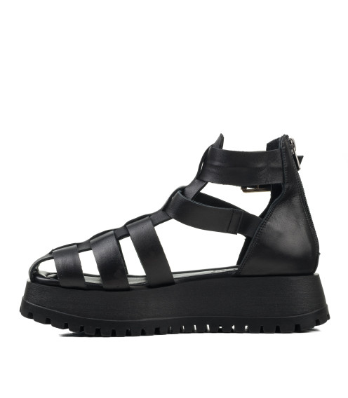 Босоножки женские кожаные на платформе Heya Shoes 1529ЛZ