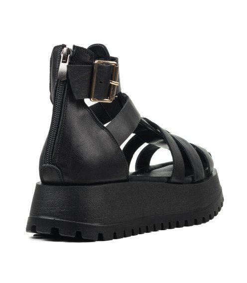 Босоножки женские кожаные на платформе Heya Shoes 1529ЛZ