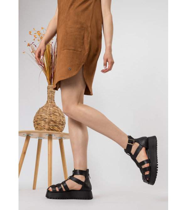 Босоножки женские кожаные на платформе Heya Shoes 1529ЛZ