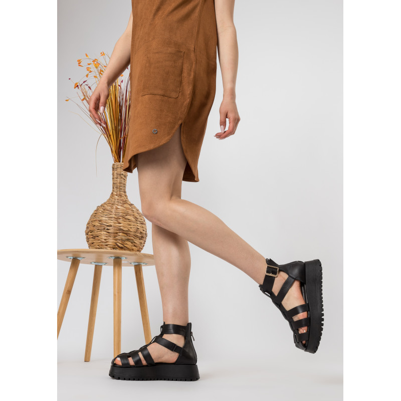 Босоножки женские кожаные на платформе Heya Shoes 1529ЛZ