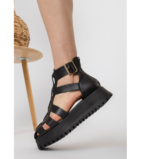 Босоножки женские кожаные на платформе Heya Shoes 1529ЛZ