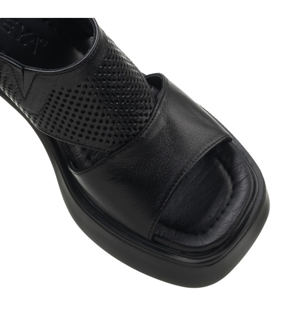 Босоножки женские кожаные на каблуке Heya Shoes 1532ЛZ