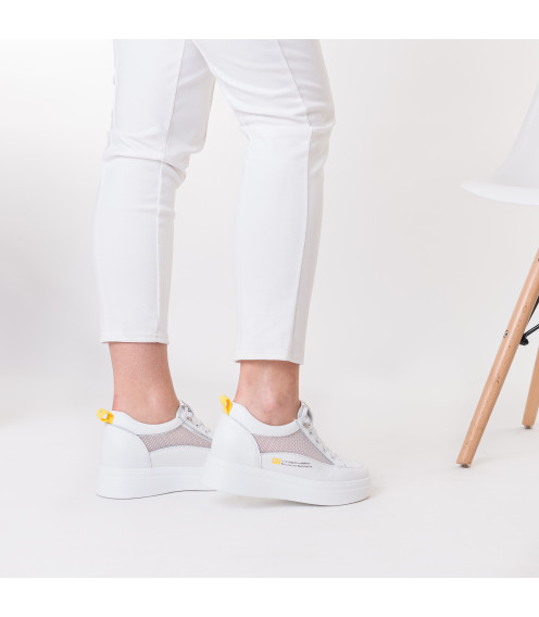 Кеды женские белые летние V.I.Konty 1893Т
