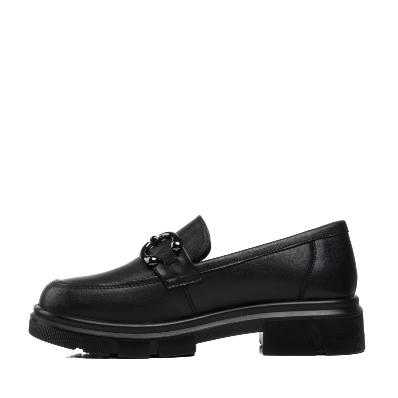 Туфлі-лофери жіночі чорні Meegocomfort 2148Т