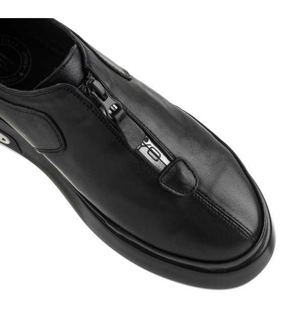 Туфли женские кожаные черные Meegocomfort 2292Т