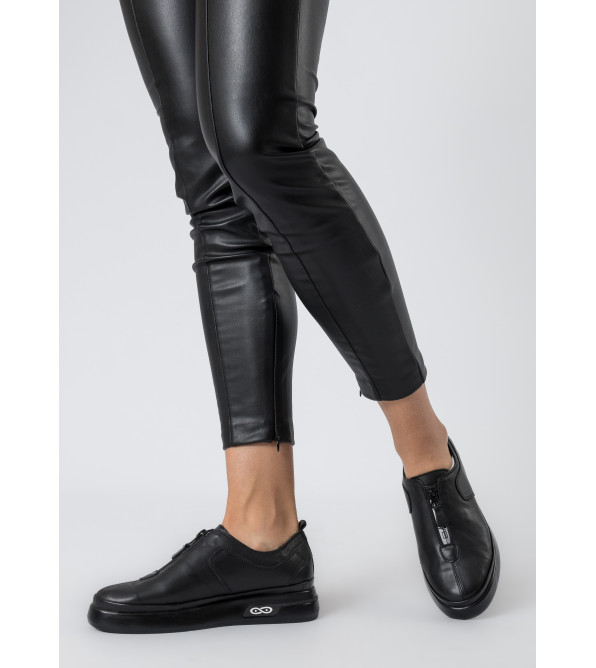 Туфли женские кожаные черные Meegocomfort 2292Т