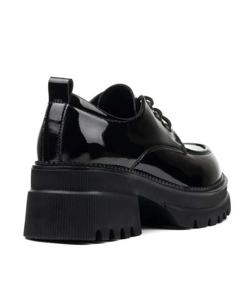 Туфли женские черные лакированные Meegocomfort 2295Т