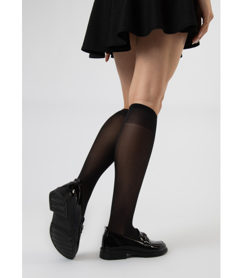 Туфли женские черные лакированные Meegocomfort 2297Т