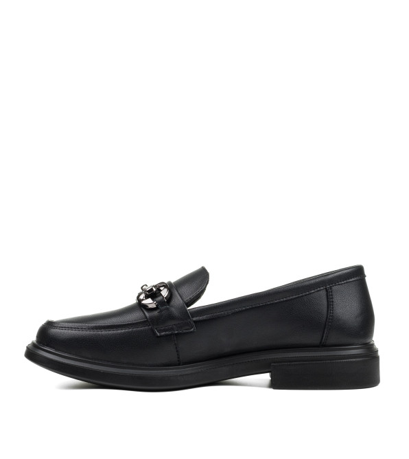 Туфли женские кожаные черные Meegocomfort 2298Т